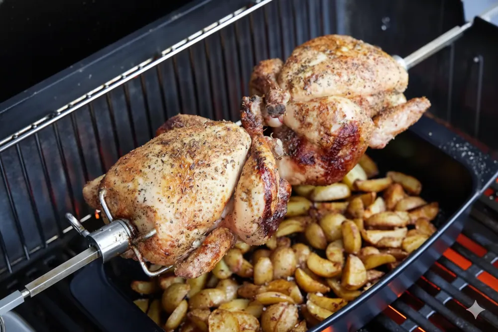 Grillades au feu de bois